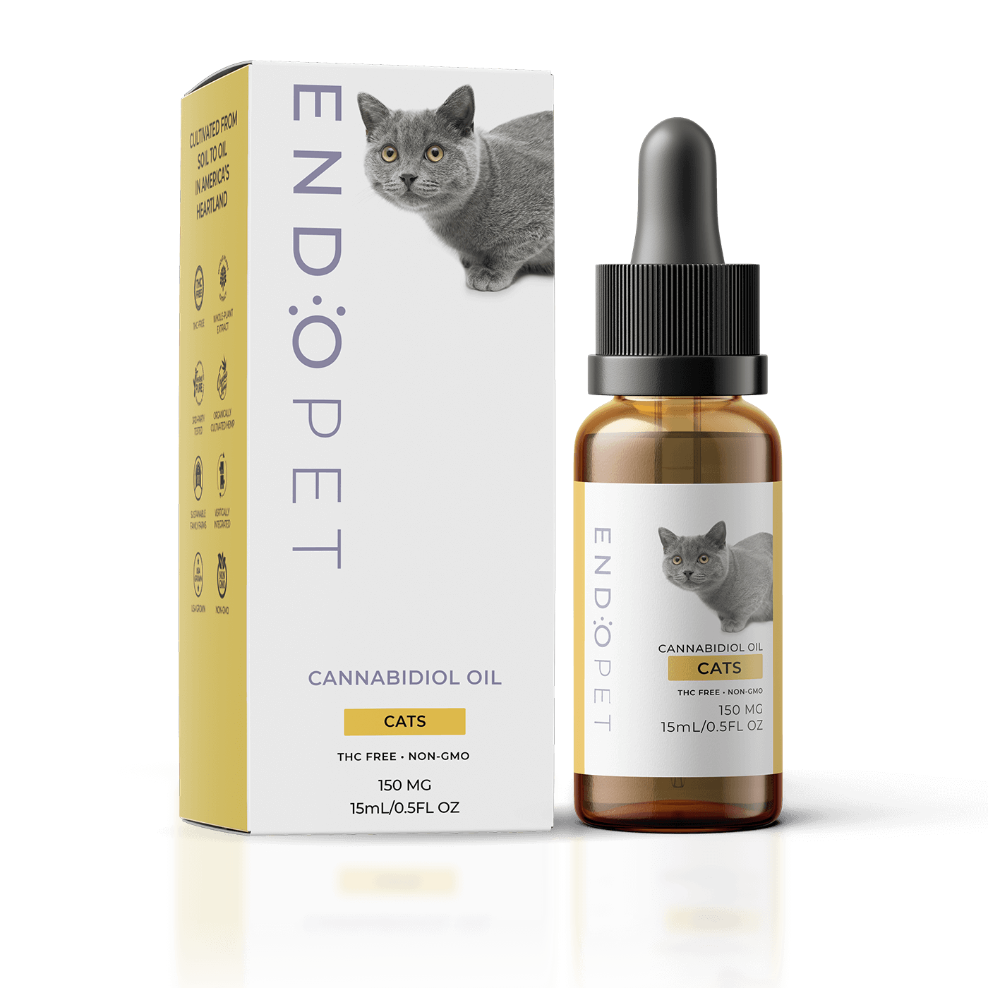 Pure Spectrum CBD Oil for Cats 150 mg image