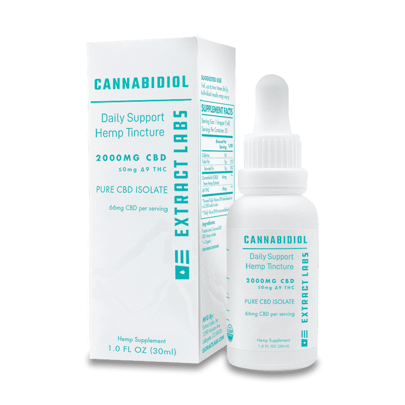 Daily Support CBD Tincture – CBD Isolate logo