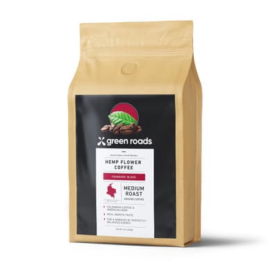 Green Roads CBD Coffee Founders' Blend Hemp Flower 12oz logo