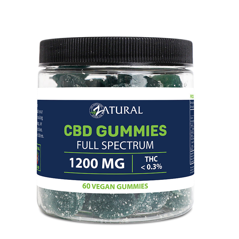 Full Spectrum CBD Gummies | <0.3% THC, 60ct logo