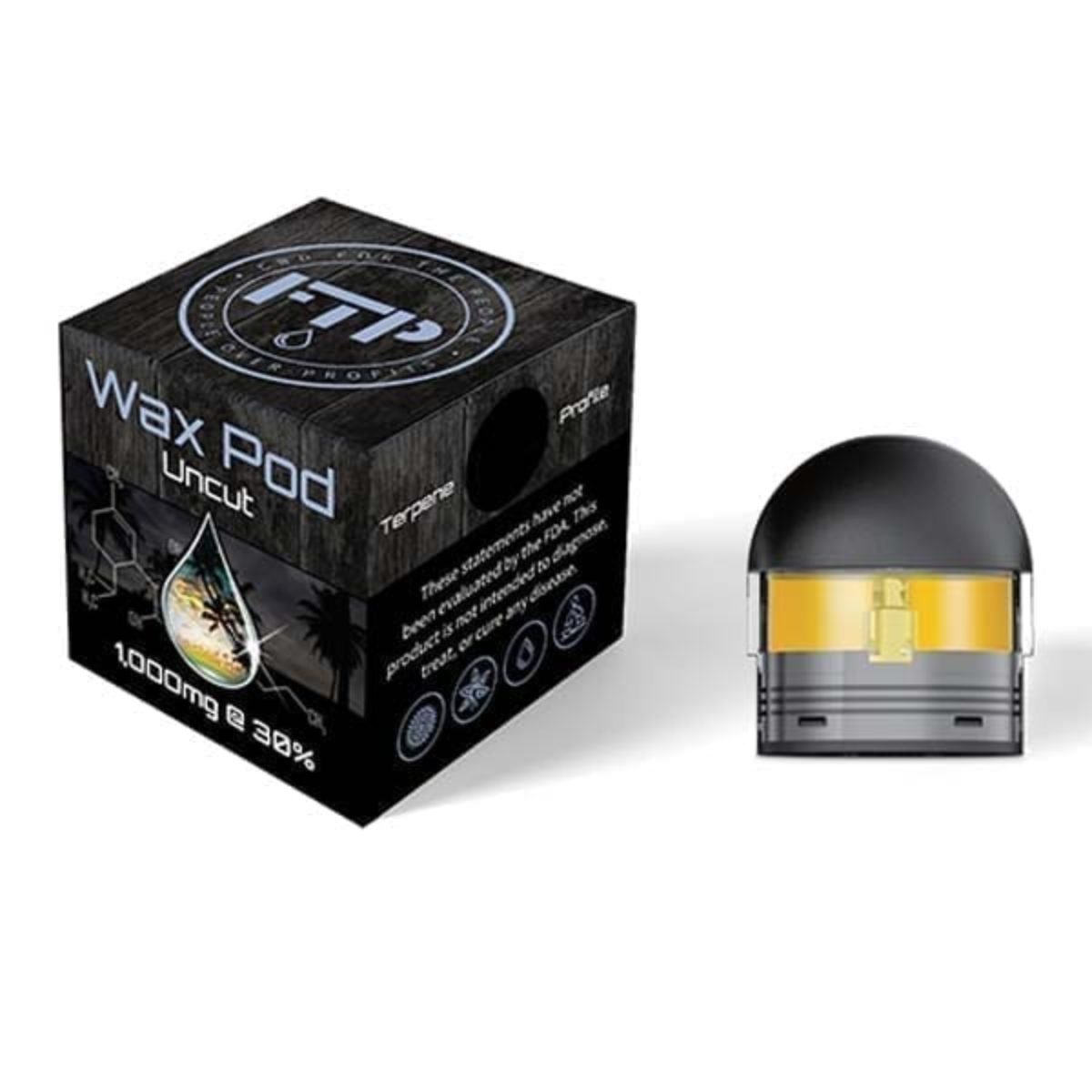 Uncut CBD Wax Pods - X1 400mg PODS ONLY logo