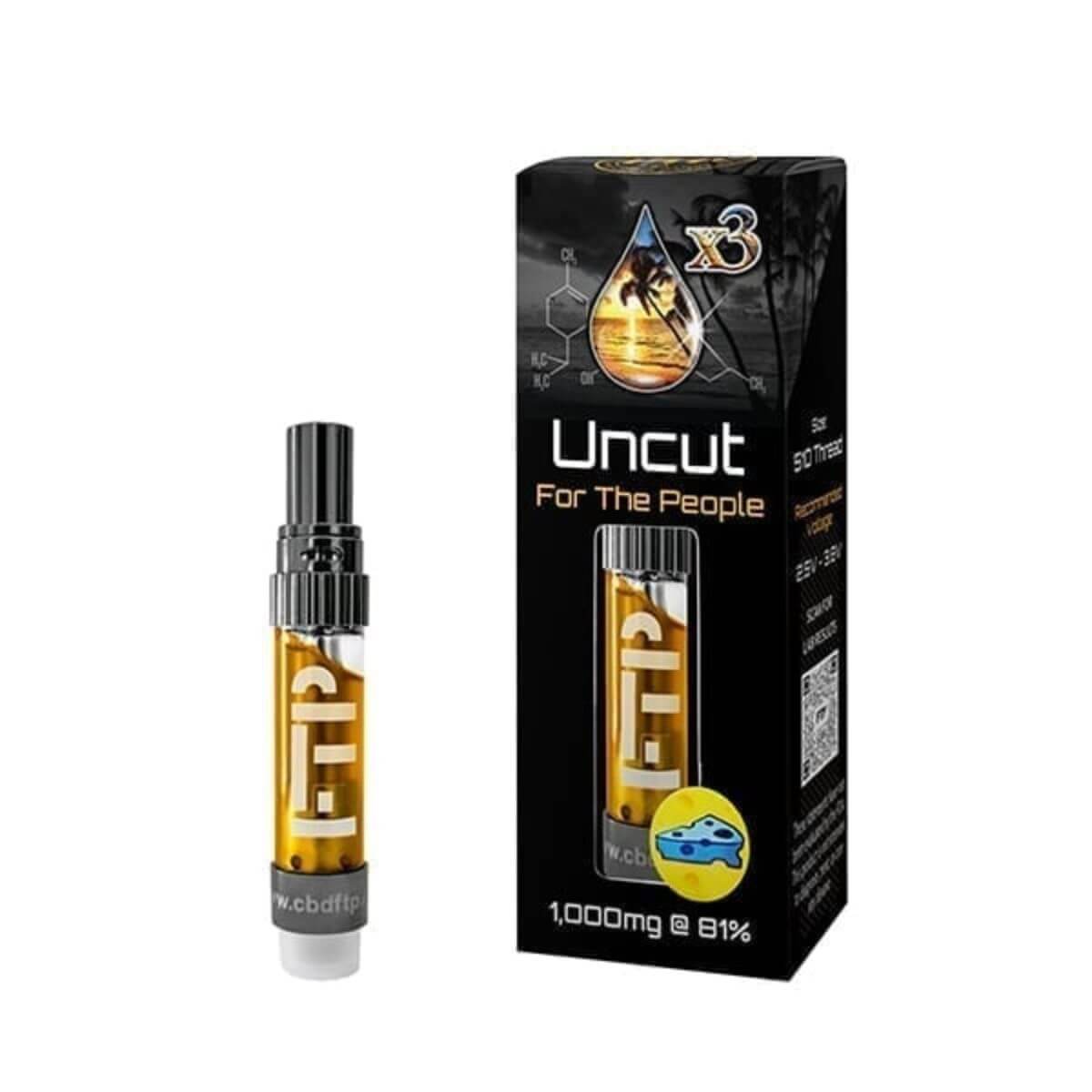 CBD FTP Uncut 810 mg Cartridge logo