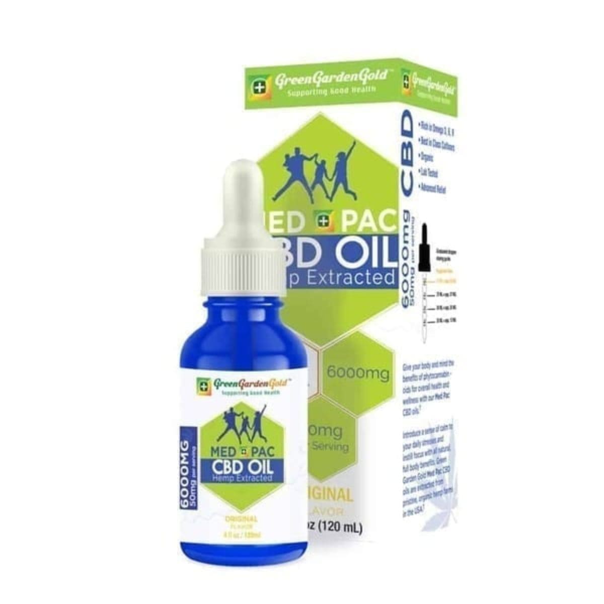 Med Pac Hemp Oil Regular Flavor (Choose CBD mg 450mg-6,000mg) logo