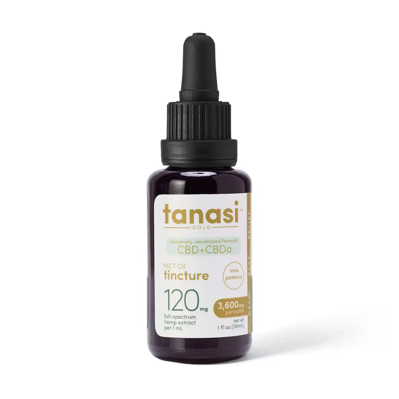 CBD+CBDa GOLD Tinctures logo