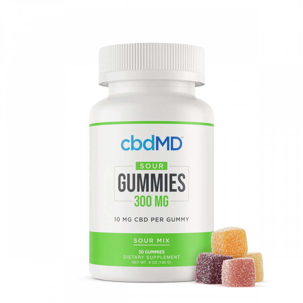 CbdMD CBD Sour Gummies - 300 mg image1