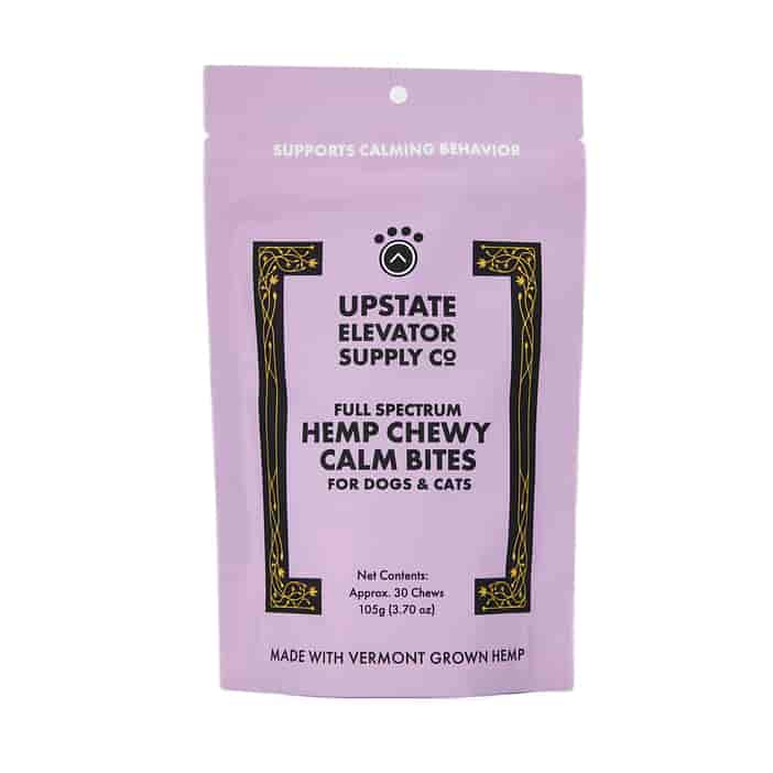 Upstate Elevator Supply Co. Hemp Chews For Dogs and Cats 75 mg image