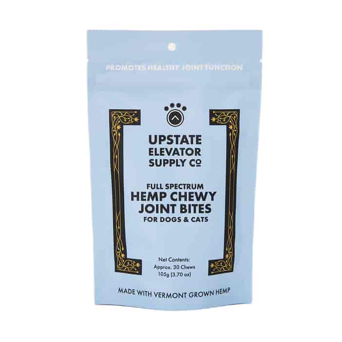 Upstate Elevator Supply Co. CBD For Pets Hemp Chewy Joint Bites 75 mg image