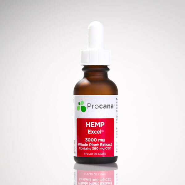 Procana Hemp Excel Tincture 360 mg Image