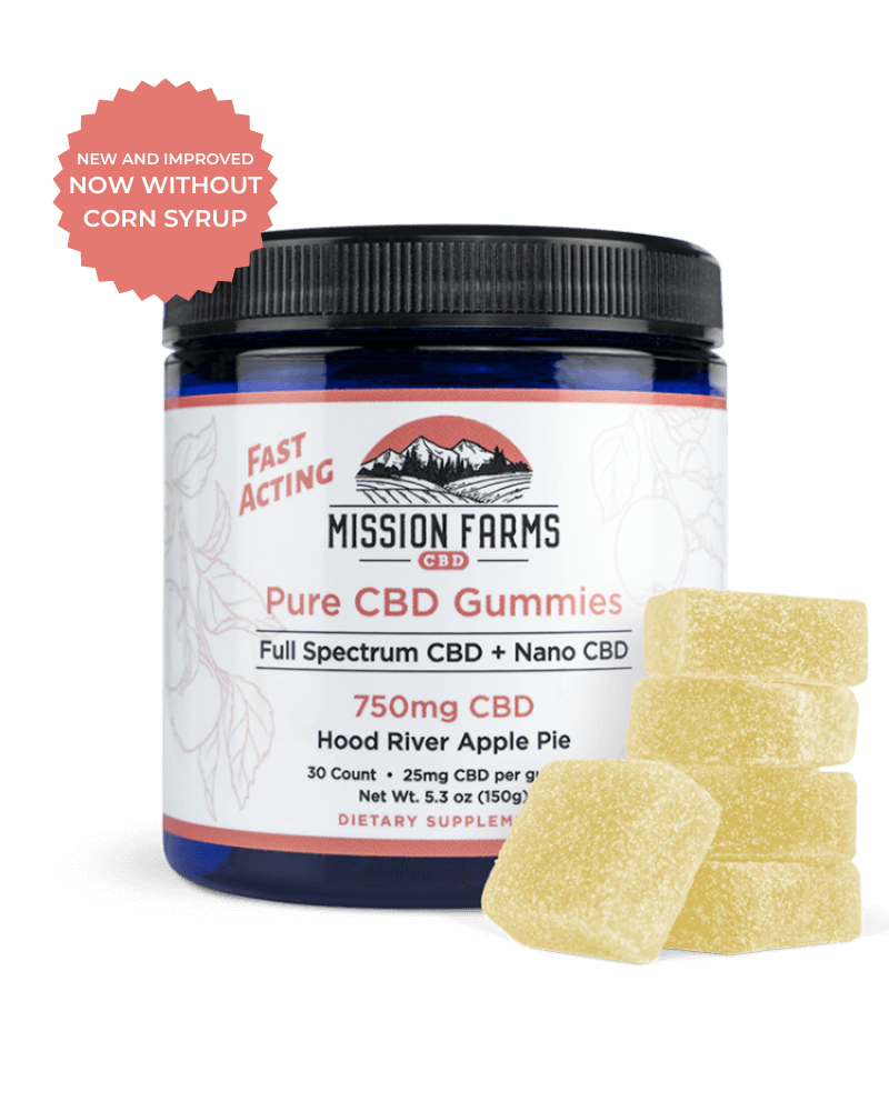 Mission Farms CBD Pure CBD Gummies with Nano CBD, Marionberry Lemon image 2