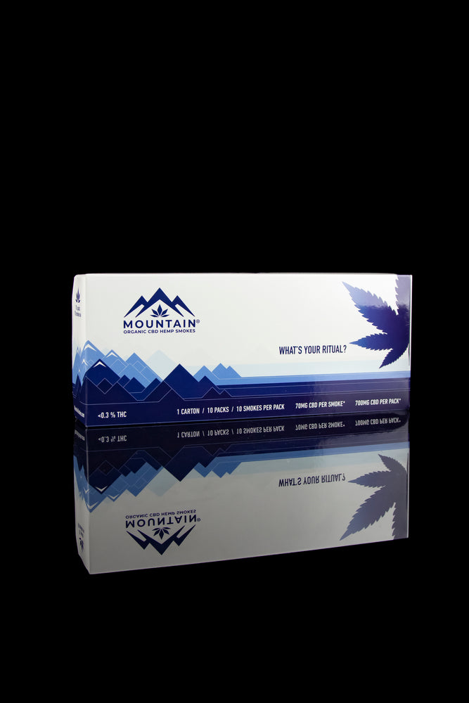 Mountain Organic CBD Hemp Smokes 10 Pack