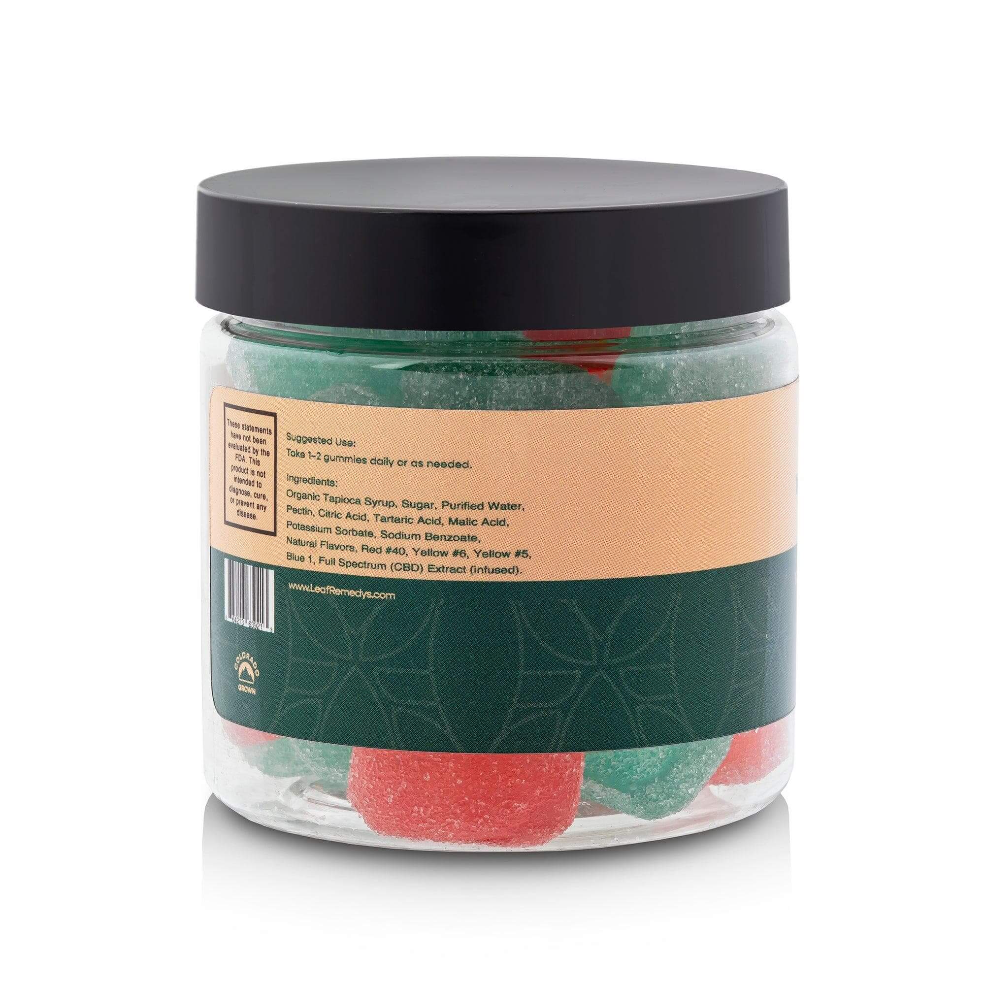 Leaf Remedys CBD Gummies Mixed Flavours Sugar and Sour 1500mg image 3