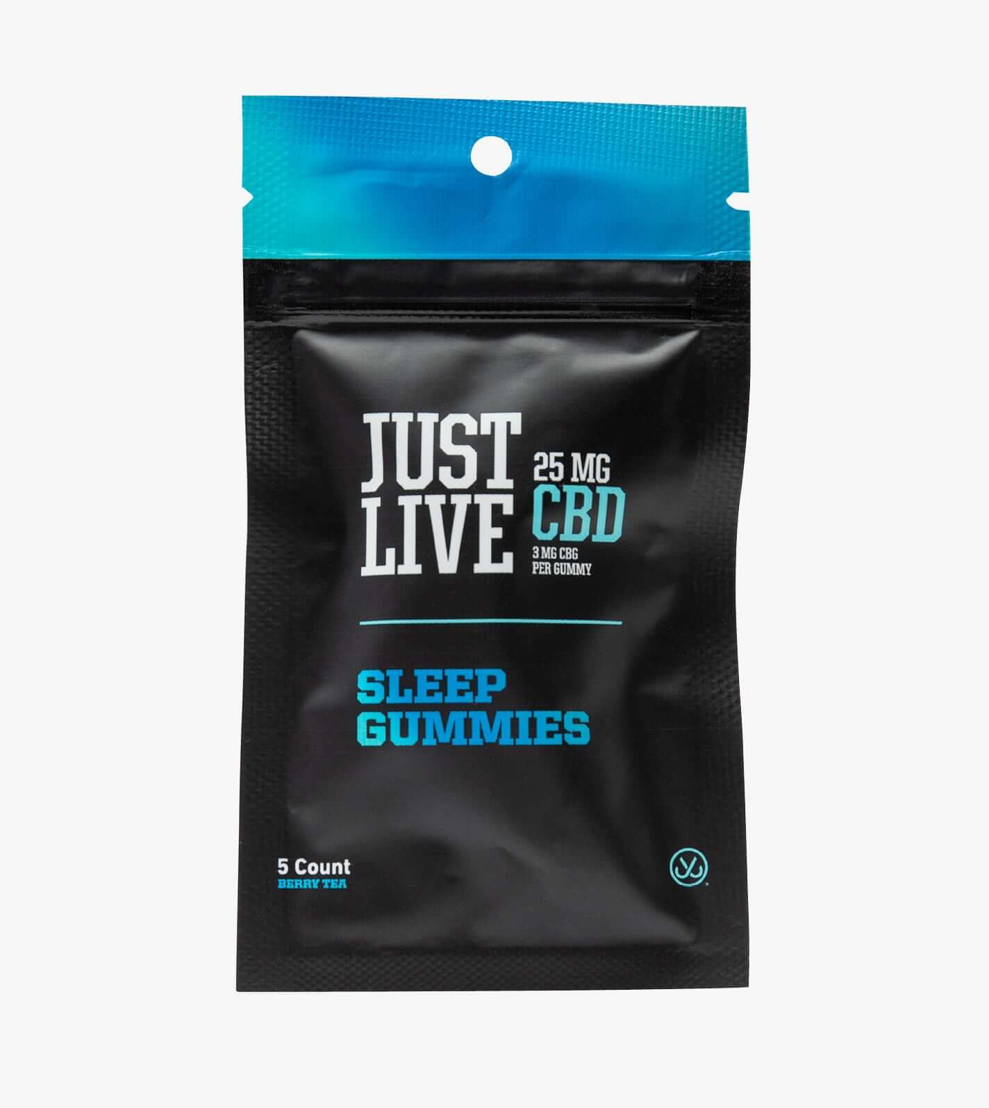 Just Live Sleep CBD Gummies - Berry Tea, 5ct