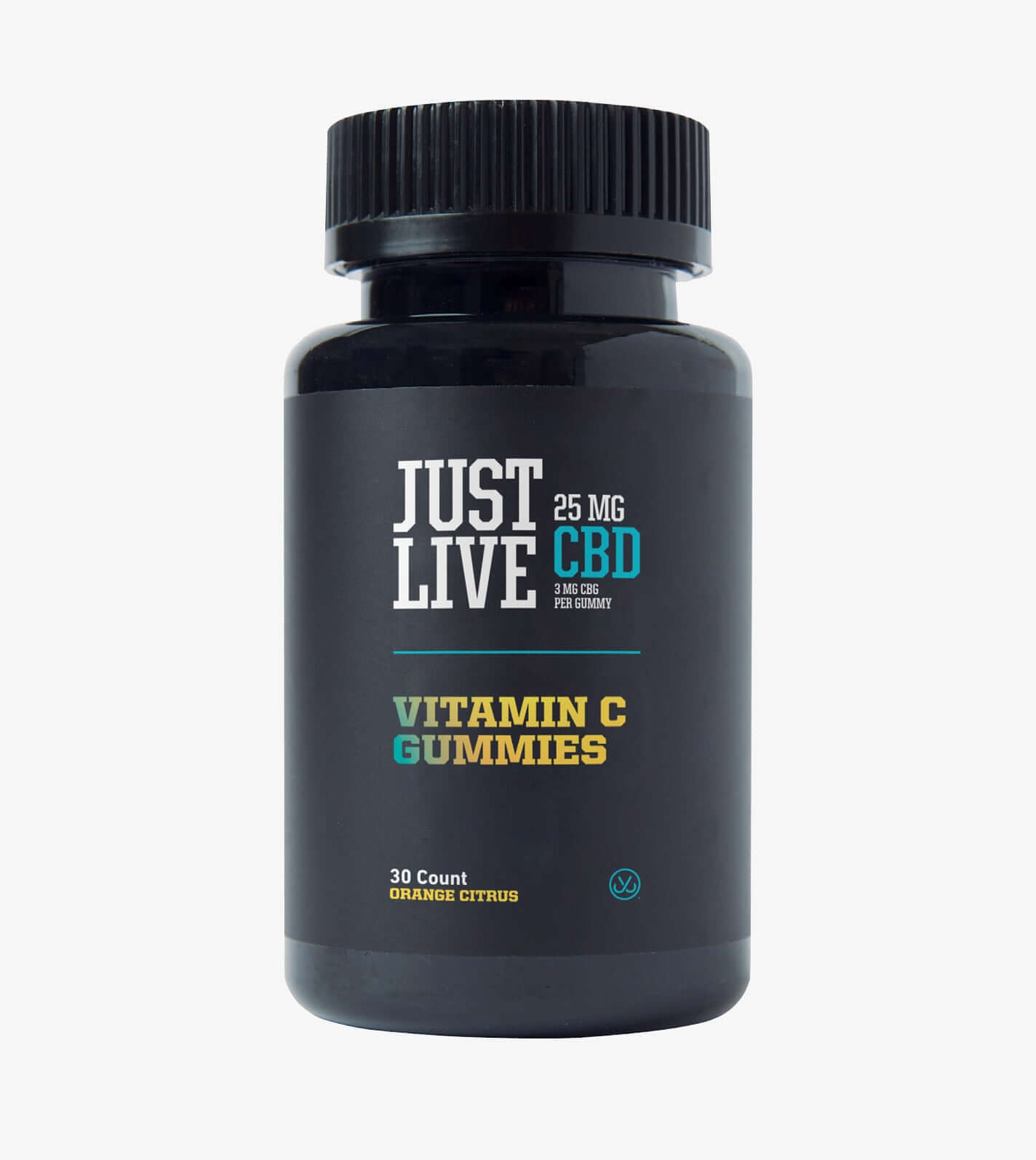 Just Live Vitamin C CBD Gummies - Citrus Orange, 30ct