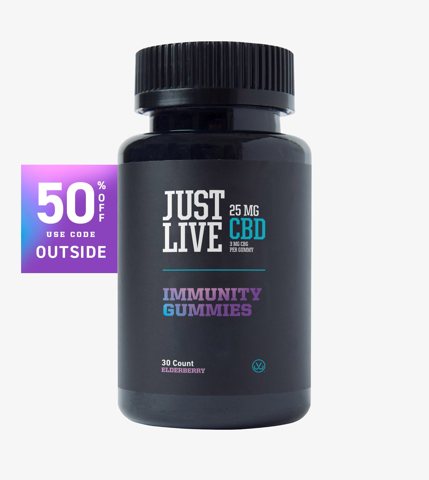 Immunity CBD Gummies - Elderberry, 30ct logo