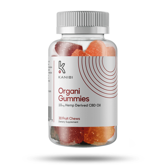 Kanibi Gummies Organi 10 mg