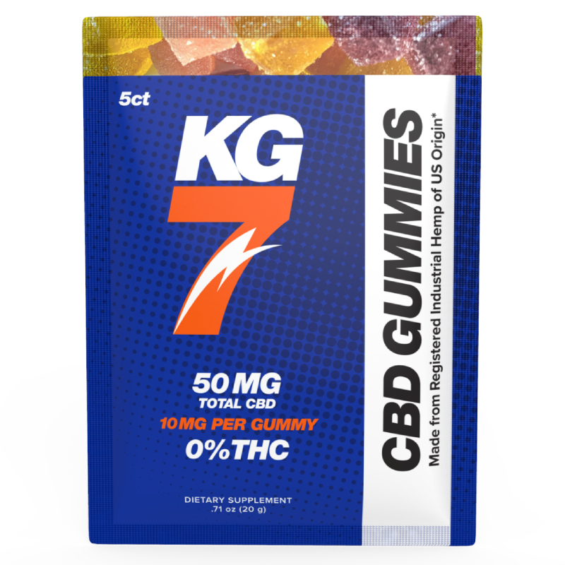 KG7 CBD Gummies, 2ct – 20 mg logo