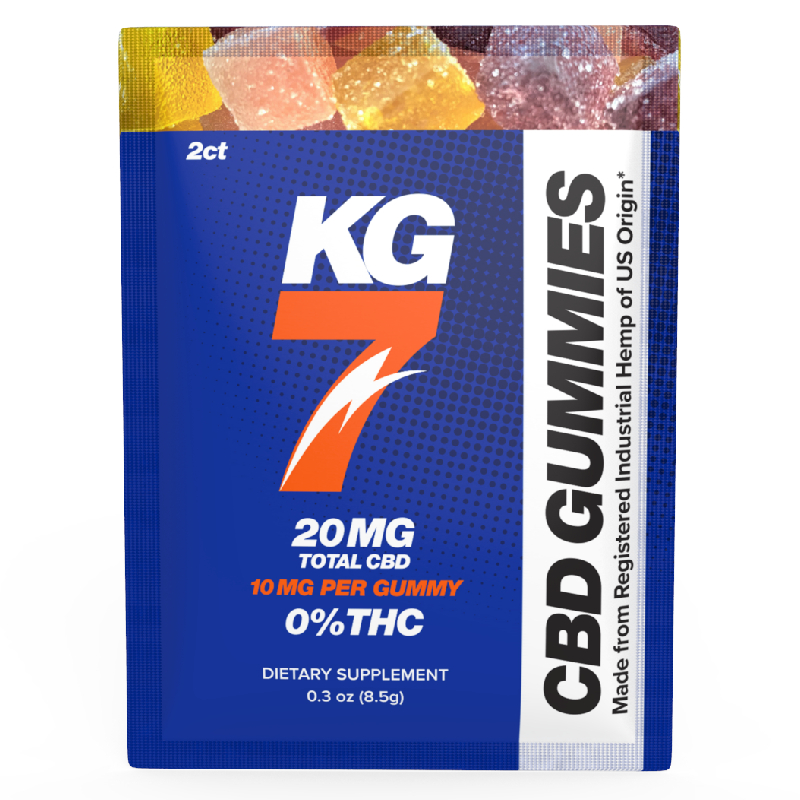 Kg7 CBD Gummies, 5ct – 50 mg logo