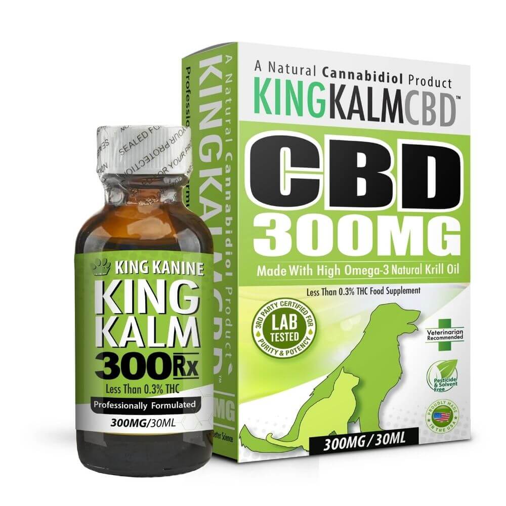 300mg CBD Oil for Dogs Large Pet Formula 45 to 65lbs logo