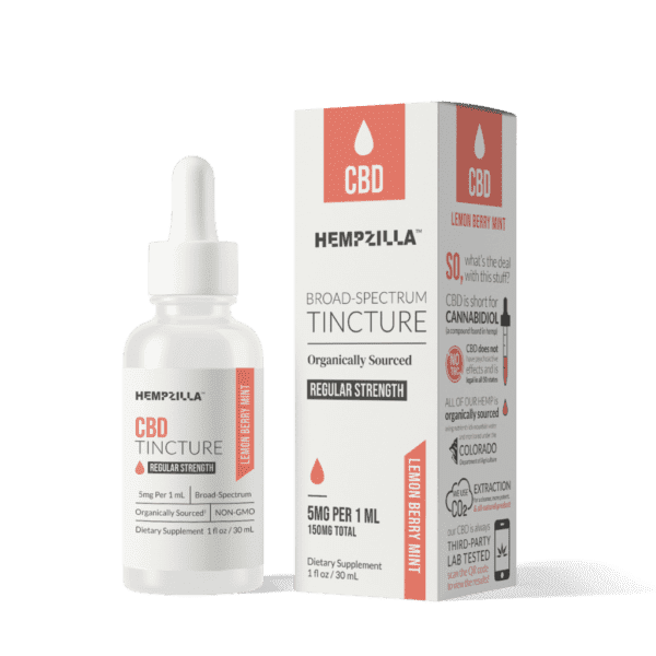 CBD Lemon Berry Mint Tincture (Choose mg) logo