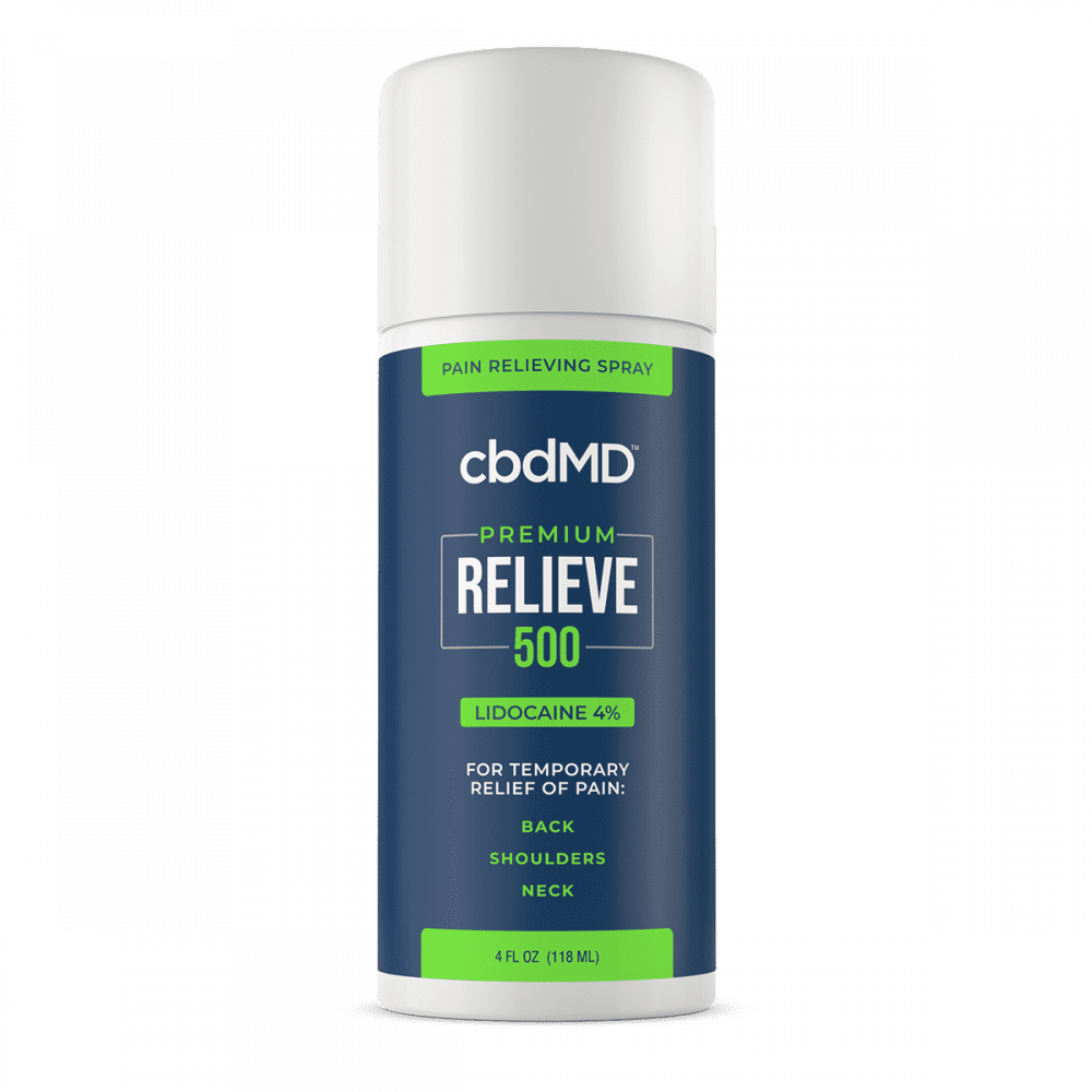 CBD Topical - Lidocaine 4oz Spray - 500mg logo