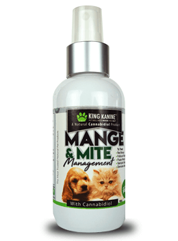 KING KALM CBD Mange & Mite Management Spray for Dogs & Cats