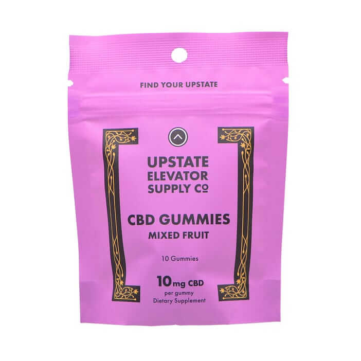 Upstate Elevator Supply Co. Mixed Fruit CBD Gummies 100 mg image