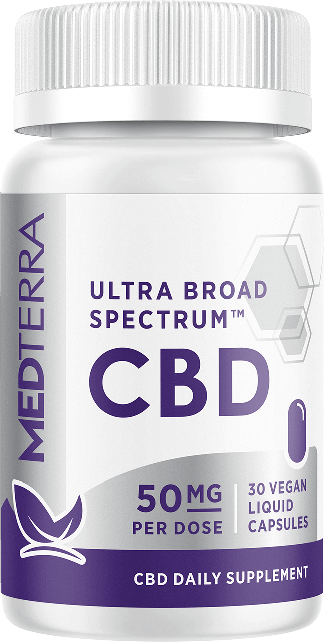 Ultra Broad Spectrum CBD Liquid Capsules logo