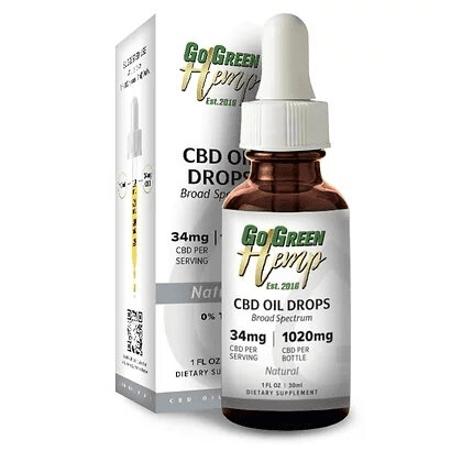 CBD Oil Natural Tinctures 1020mg logo