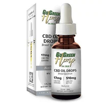 CBD Oil Natural Tinctures 510mg logo