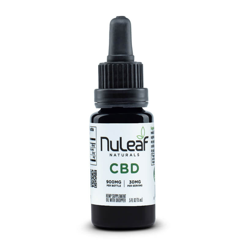 Nuleaf Naturals CBD Full Spectrum Oil 900mg