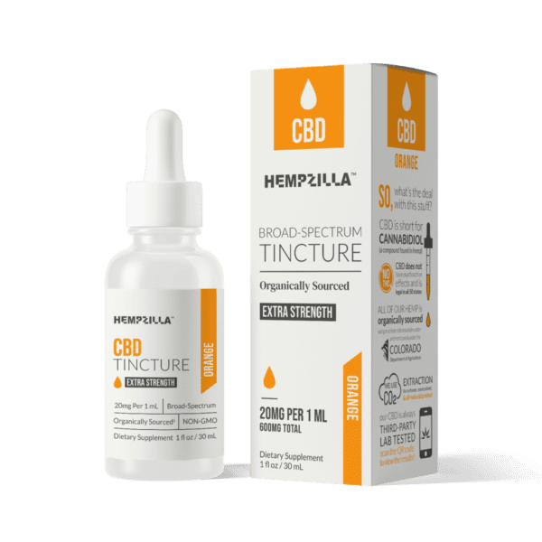 CBD Orange Tincture 600mg logo