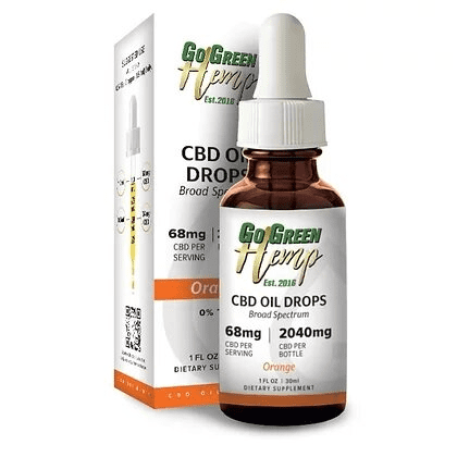 CBD Oil Orange Tinctures 2040mg logo