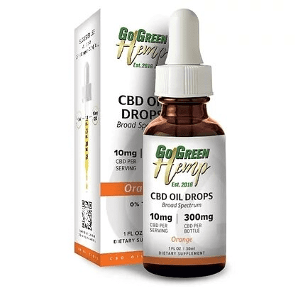 CBD Oil Orange Tinctures 300mg logo