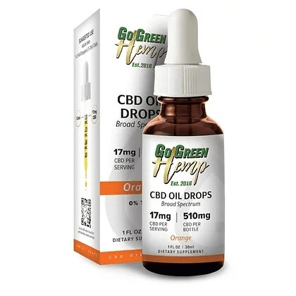 CBD Oil Orange Tinctures 510mg logo