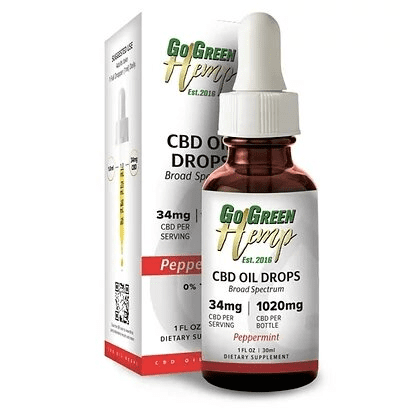 CBD Oil Peppermint Tinctures 1020mg logo