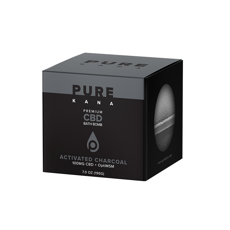 PureKana CBD Bath Bomb (100mg CBD + OptiMSM)