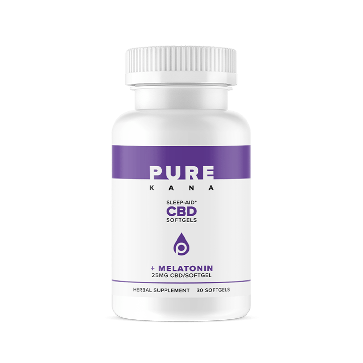 CBD Capsules + Melatonin - Sleep-Aid PM Pills logo