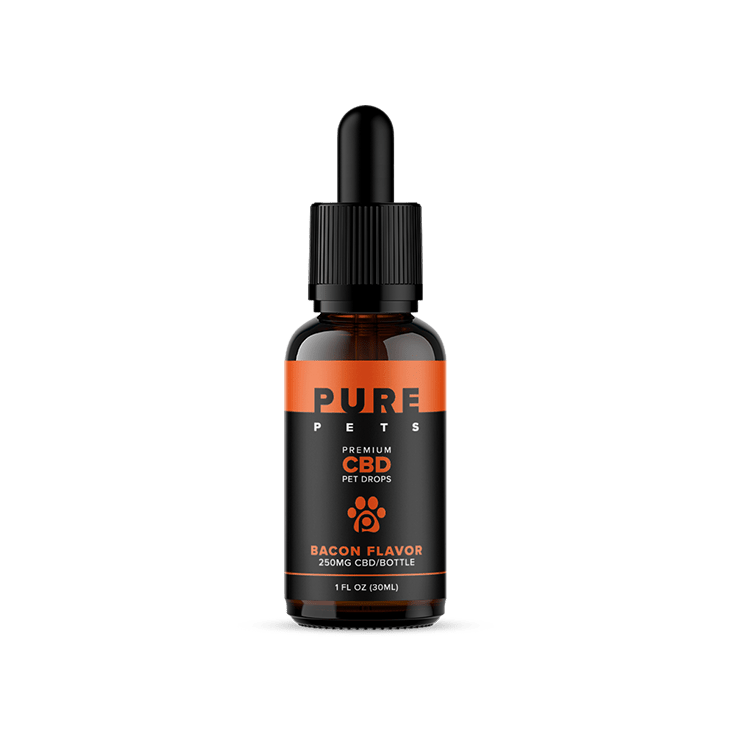 250 mg CBD Oil for Pets - Bacon logo