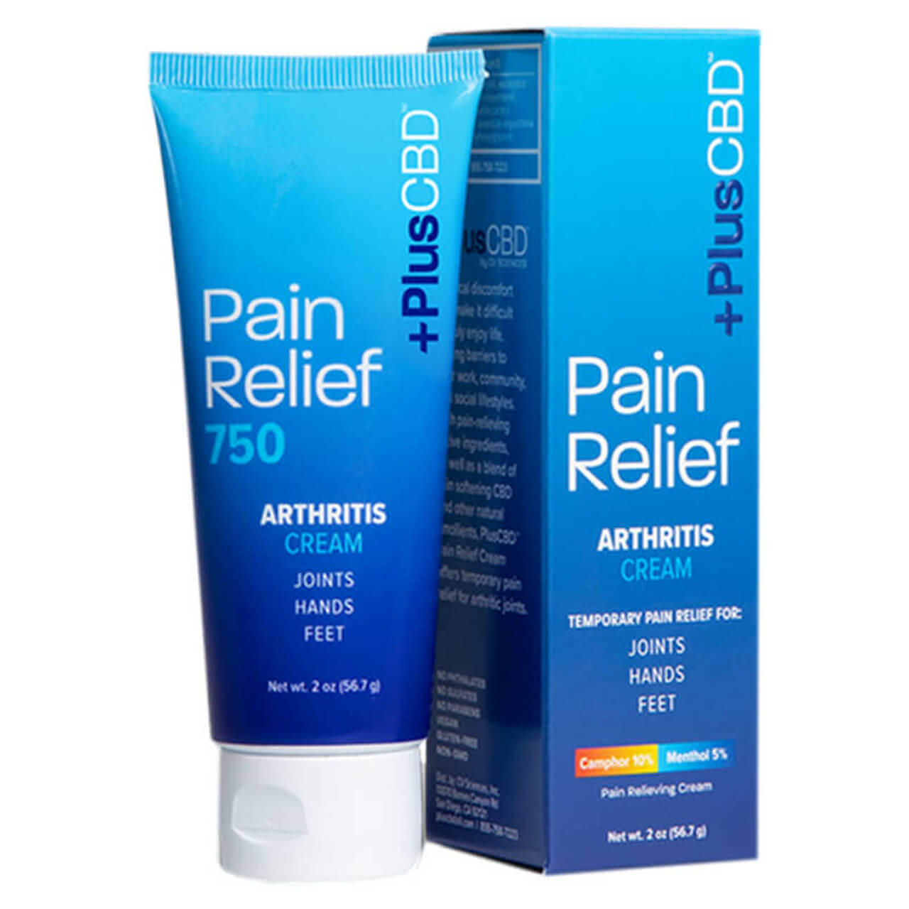 Pain Relief Arthritis Cream 750mg logo
