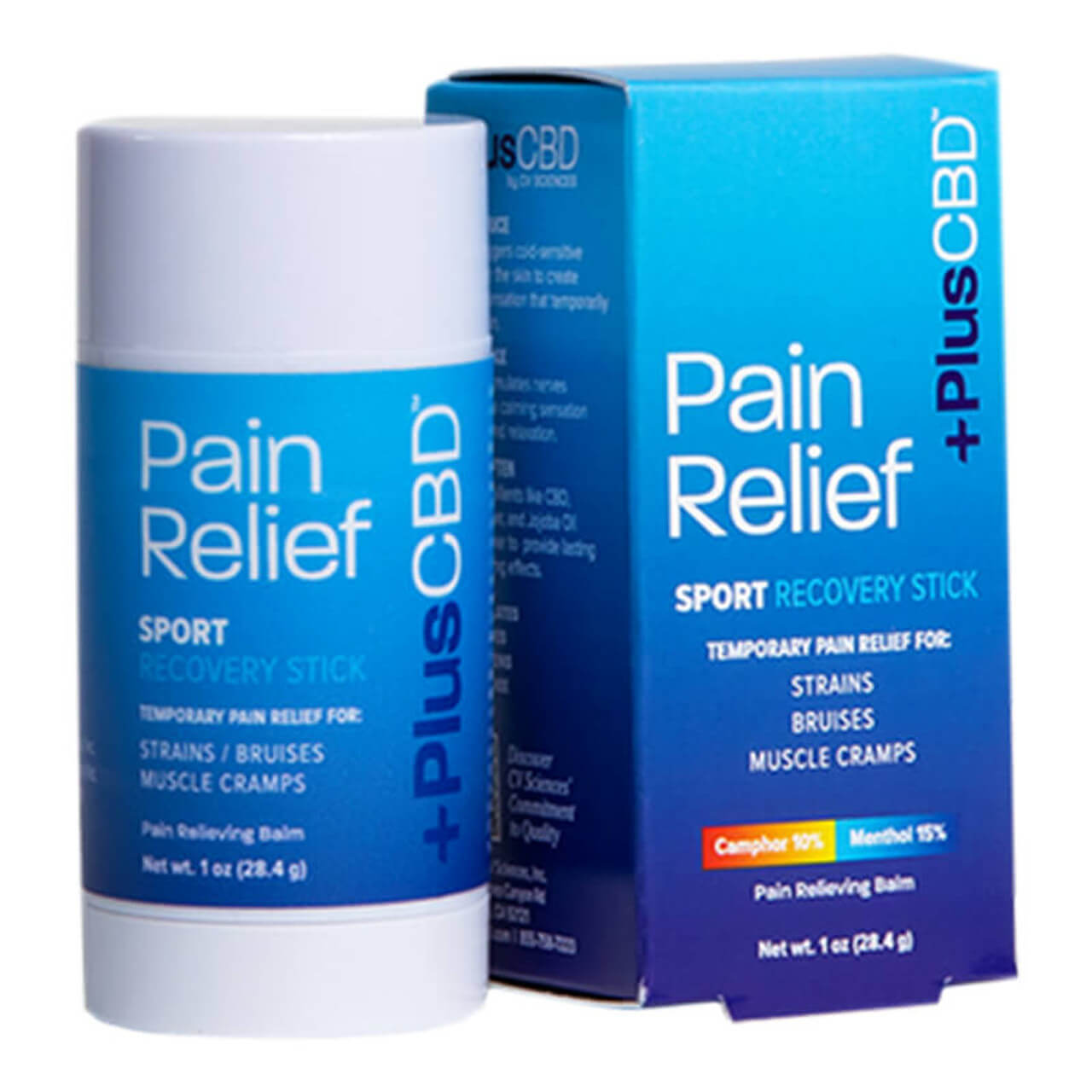 PlusCBD Oil Pain Relief Sport Recovery Stick 750mg