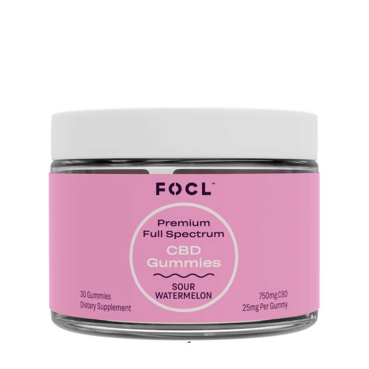 FOCL Premium Full Spectrum CBD Gummies