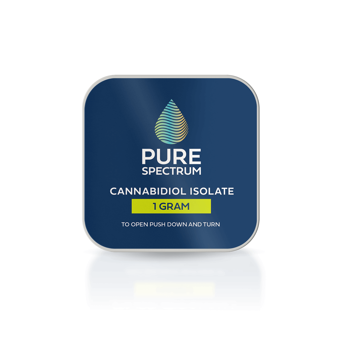 Pure Spectrum Pure Cannabidiol Isolate 1 Gram 1000 mg image