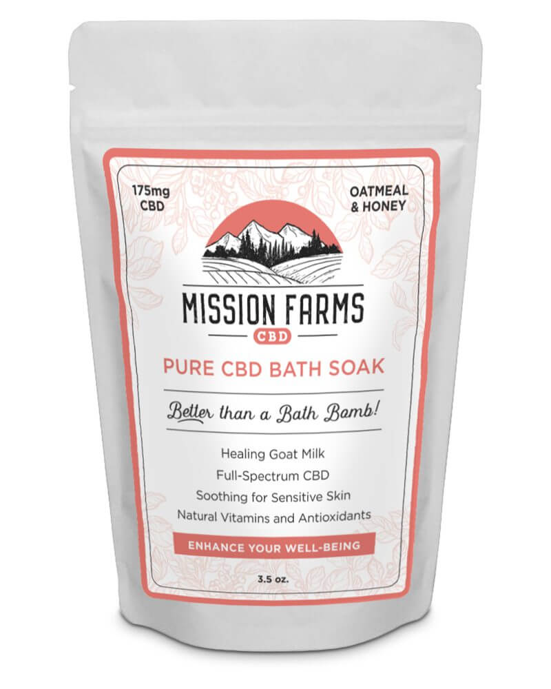 Mission Farms CBD Pure CBD Bath Soak 175 mg image