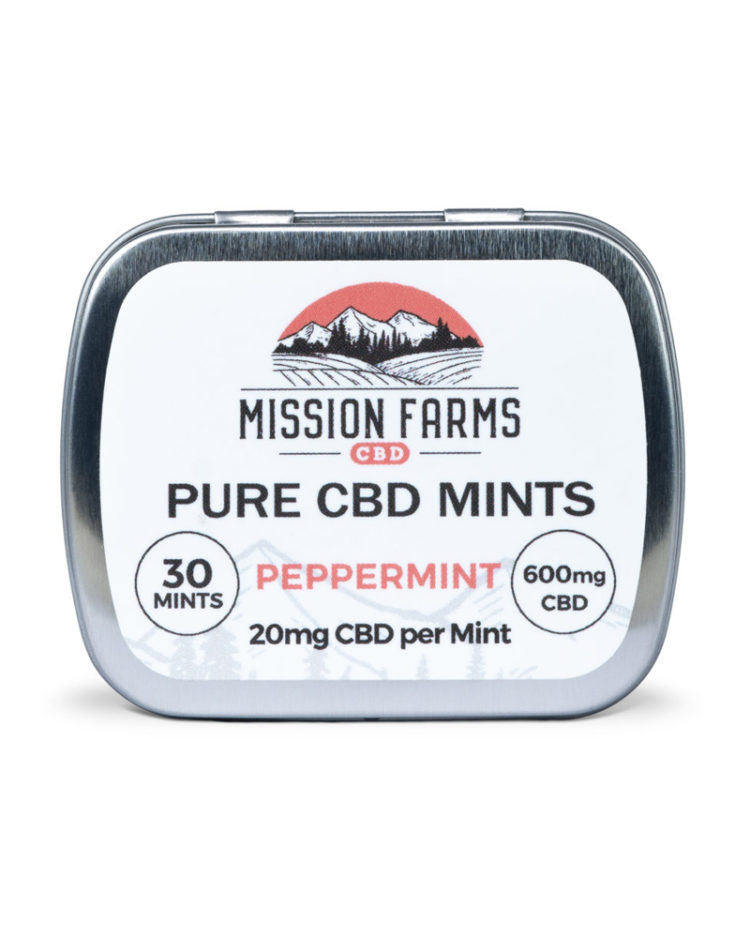 Pure CBD Peppermint Mints logo