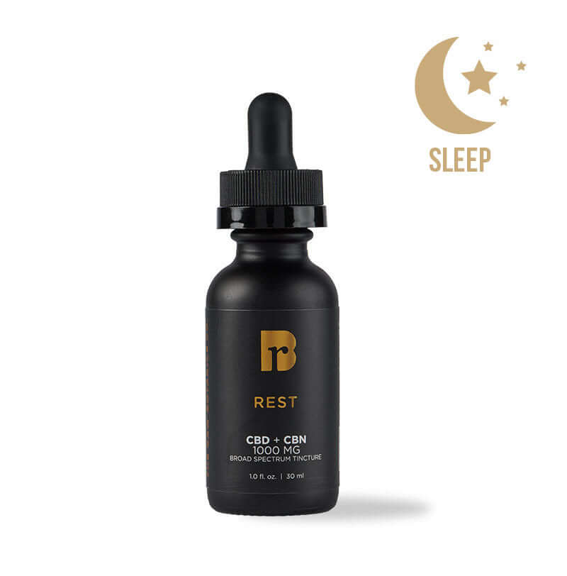 REST Tincture with Reishi, Ashwagandha, CBD & CBN (1000mg) logo