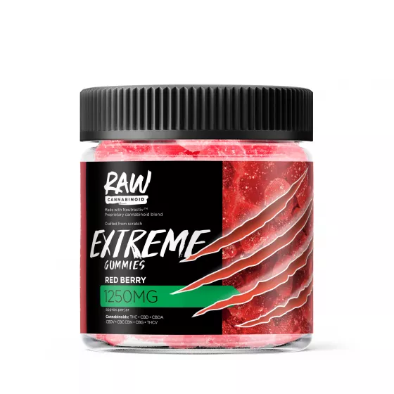 Neutractiv Extreme Gummies - Red Berry - 1250MG logo