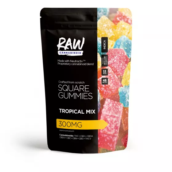 Raw Cannabinoid Neutractiv Active CBD Gummies - Tropical Mix - 300MG logo