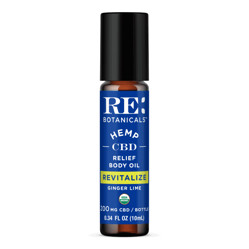Re Botanicals Relief Body Oil Ginger Lime 200 mg image_2