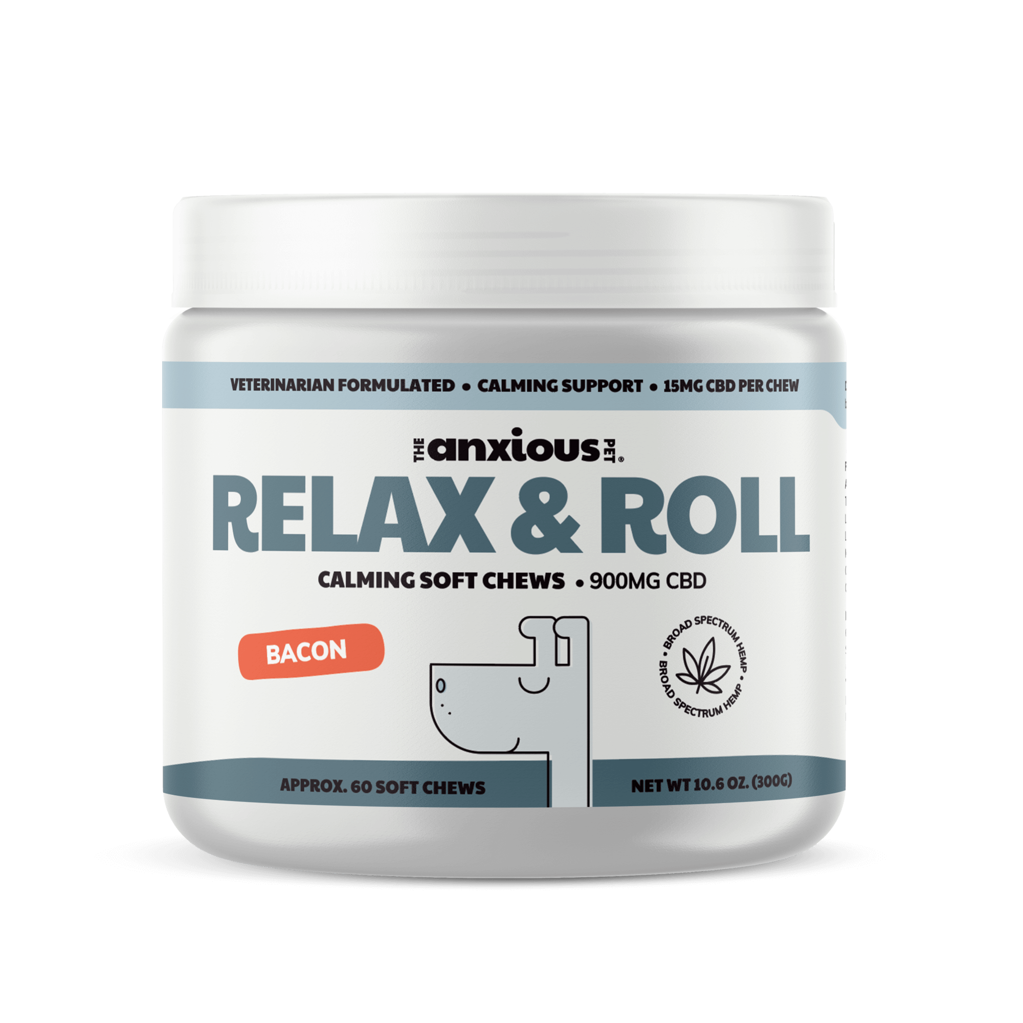 Relax and Roll CBD Soft Chews for Dogs logo