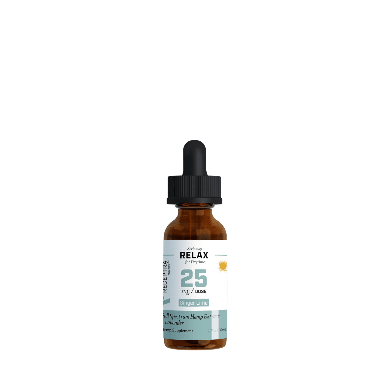 Receptra Seriously Relax + Lavender Tincture 25mg /dose image1